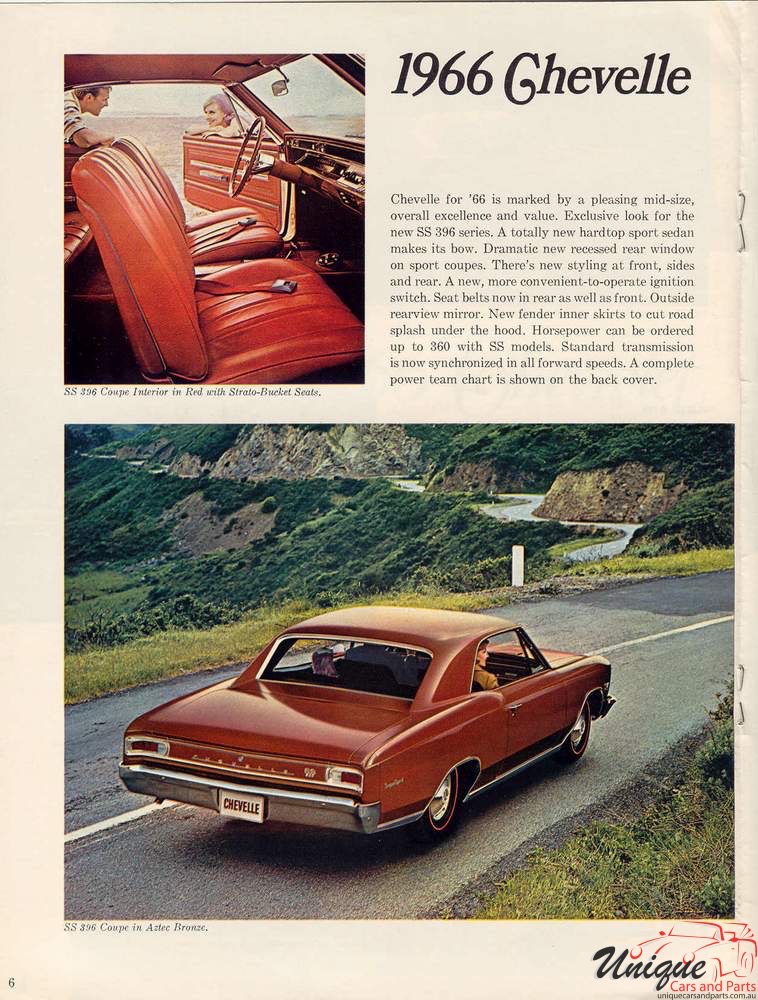 1966 Chevrolet Brochure Page 7